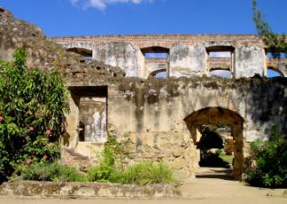 Ruins of Santa Clara church and convent in Antigua, Guatemala